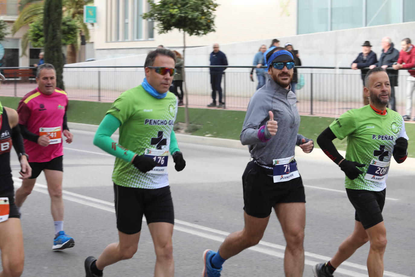 El atleta marroquí, del Unión Guadalajara, se lleva la 'media' de la Ciudad del Sol; Wafiya Benali, del CA Nogalte, triunfó en la prueba femenina