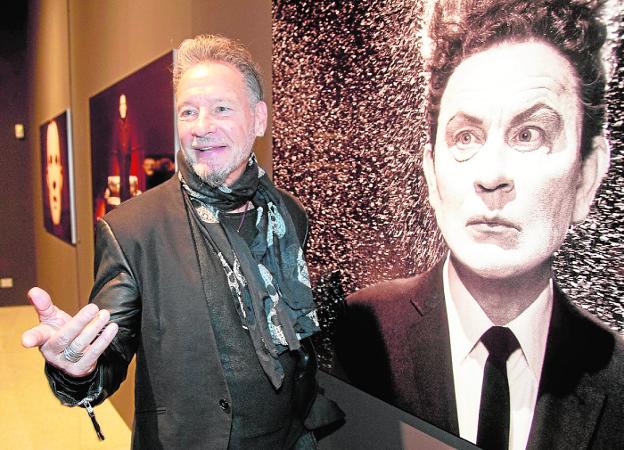 El fotógrafo norteamericano Sandro Miller, ayer en Cartagena.