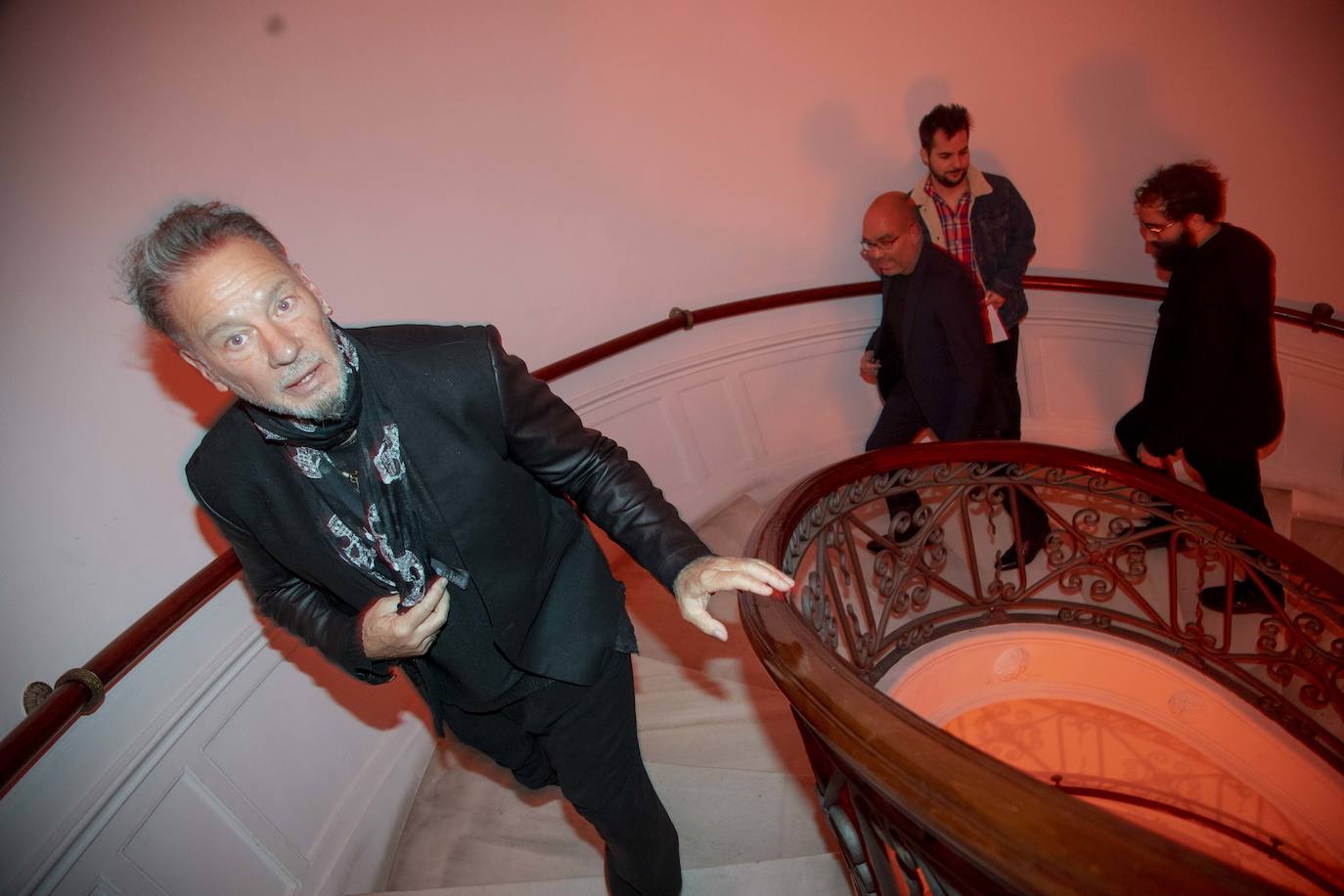 El Festival Internacional de Cine de Cartagena (FICC) inauguró, con motivo de su 48 edición, la exposición 'Psychogenic Fugue', un trabajo del estadounidense Sandro Miller que une a los actores y directores John Malkovich y David Lynch.