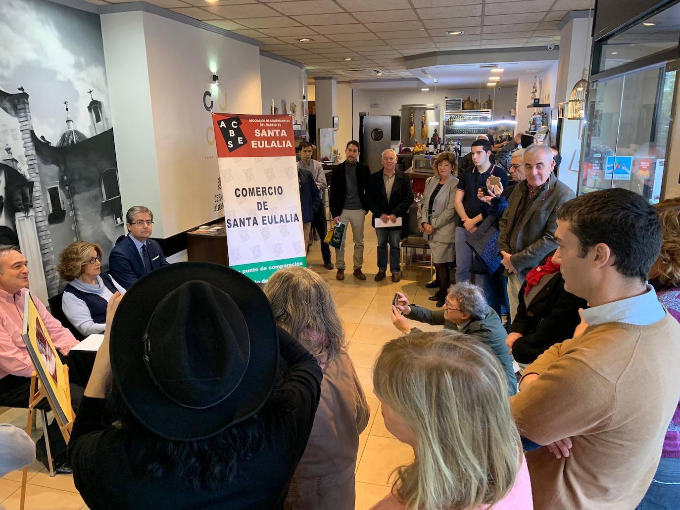 Presentación del vinilo cultural 'Personaje del Año', celebrada este sábado 23 de noviembre.