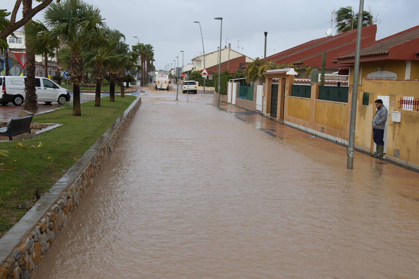 Fotos: Los arrastres del campo de Cartagena anegan Los Alcázares