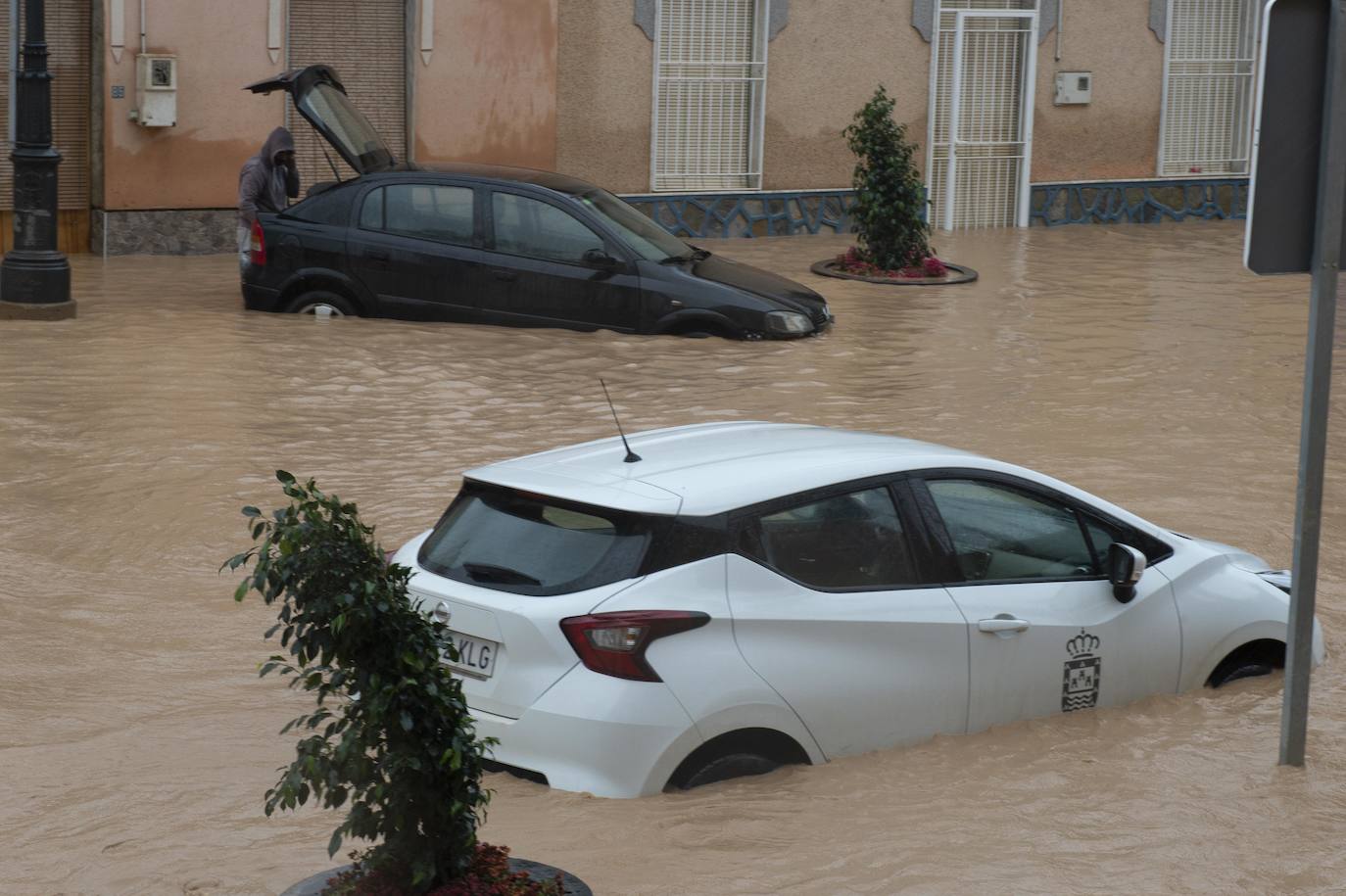 Fotos: Los arrastres del campo de Cartagena anegan Los Alcázares