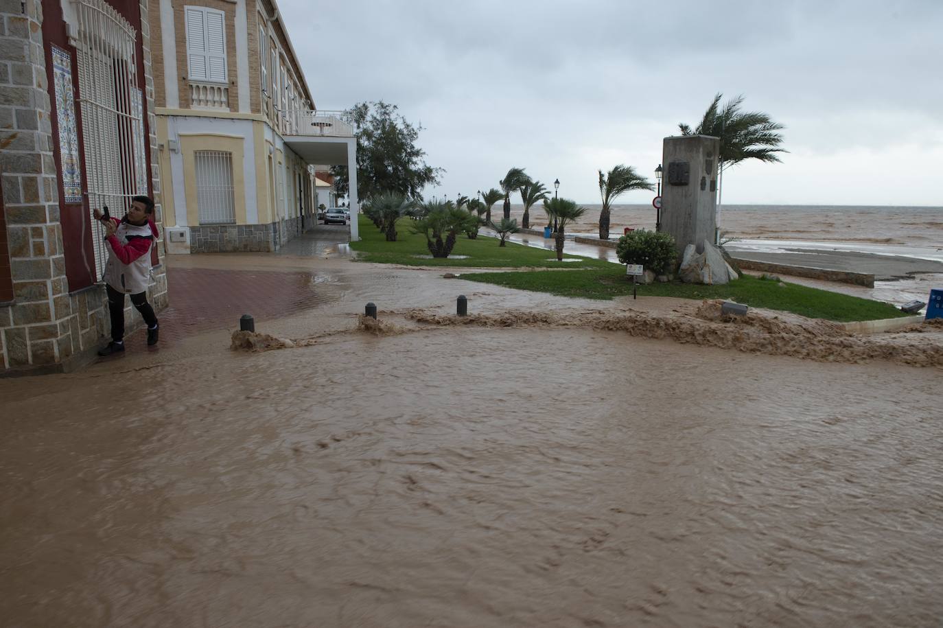 Fotos: Los arrastres del campo de Cartagena anegan Los Alcázares