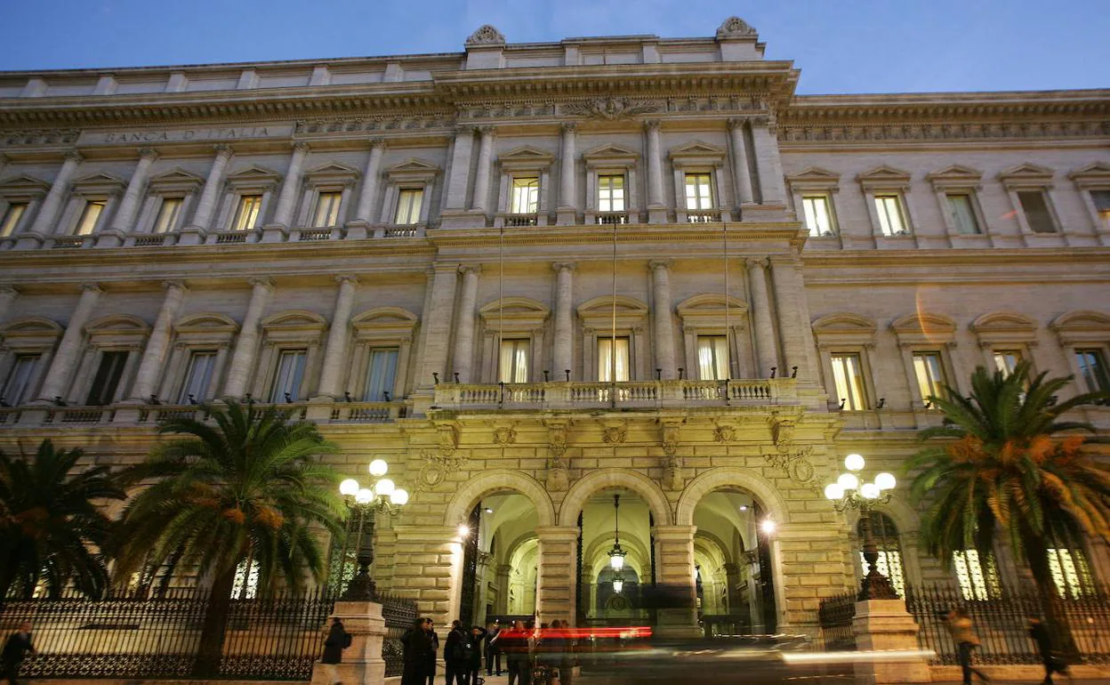 Sede del Banco de Italia en Roma. 
