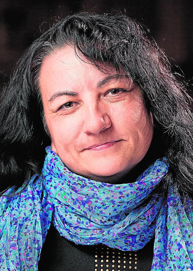 La escritora albaceteña Llanos Campos. 