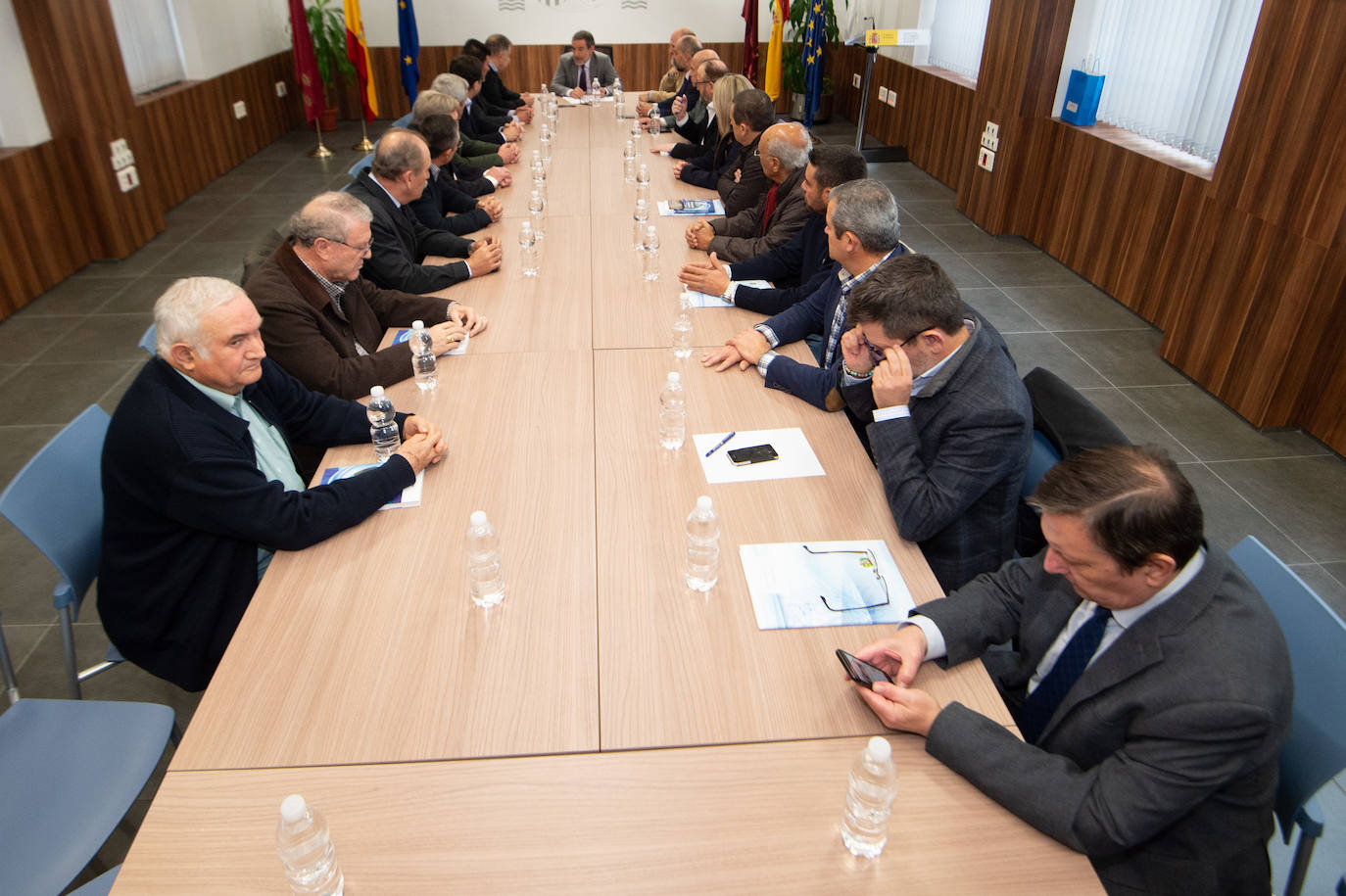 El presidente del Scrats, Lucas Jiménez, critica «cierta prepotencia» que les llega desde Madrid a su preocupación