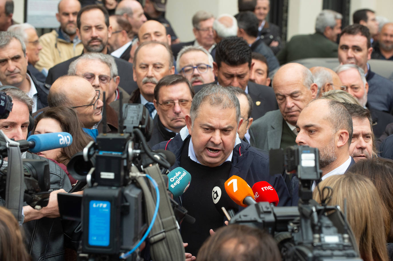 El presidente del Scrats, Lucas Jiménez, critica «cierta prepotencia» que les llega desde Madrid a su preocupación