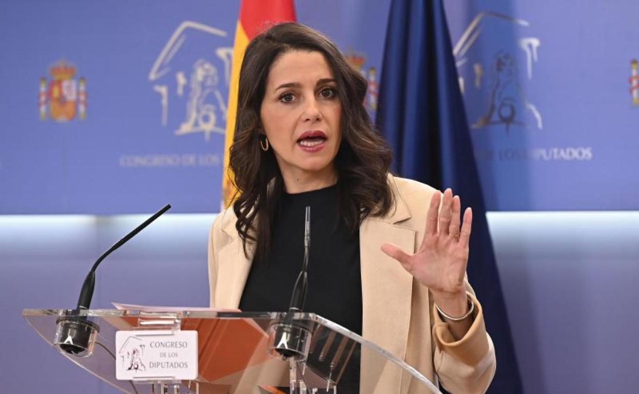 Inés Arrimadas. 