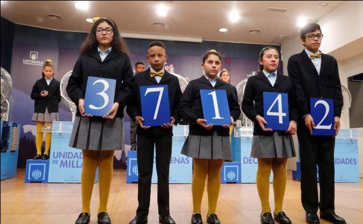 Primer premio del Sorteo del Niño 2019.