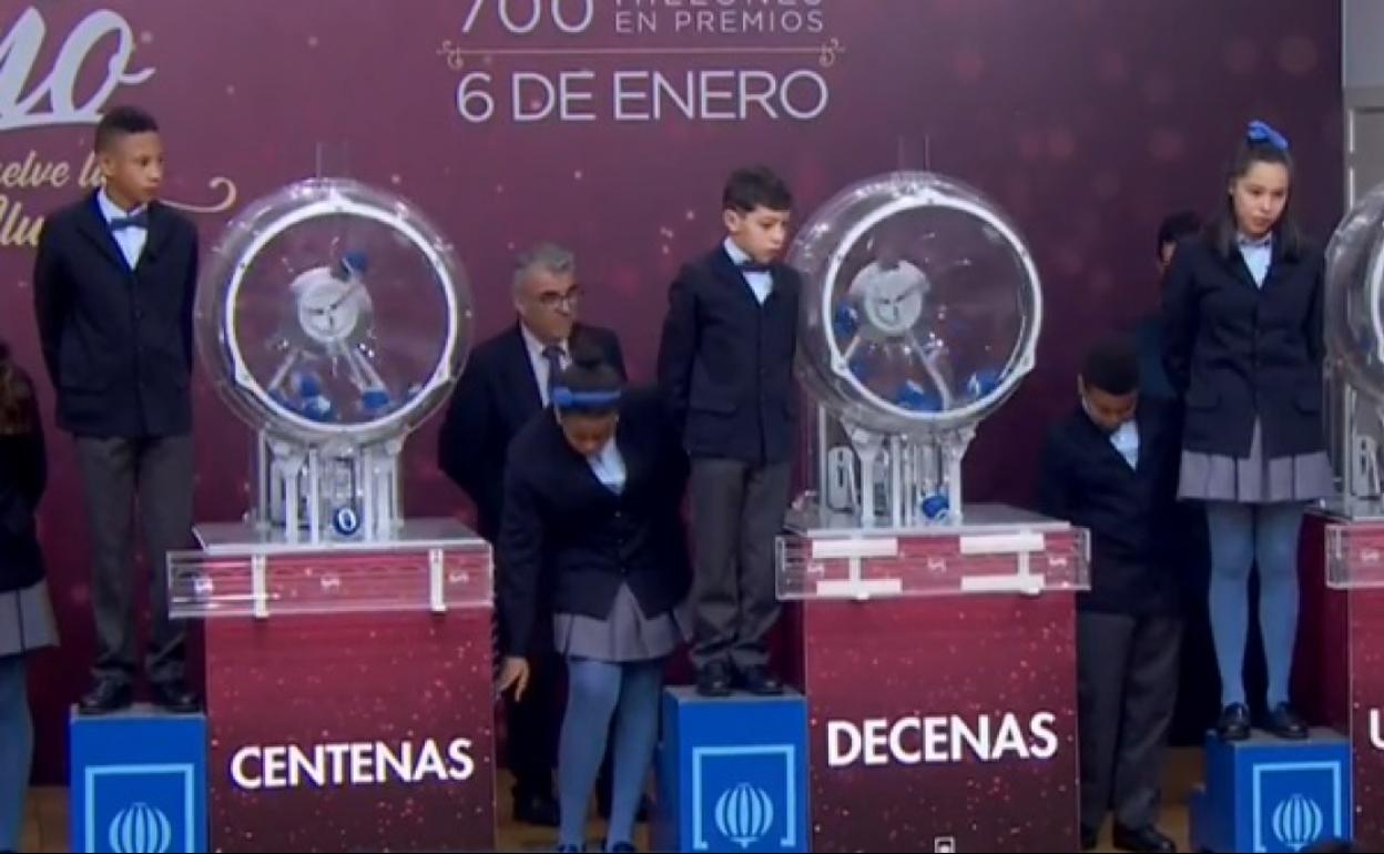 Sorteo del Niño 2020.