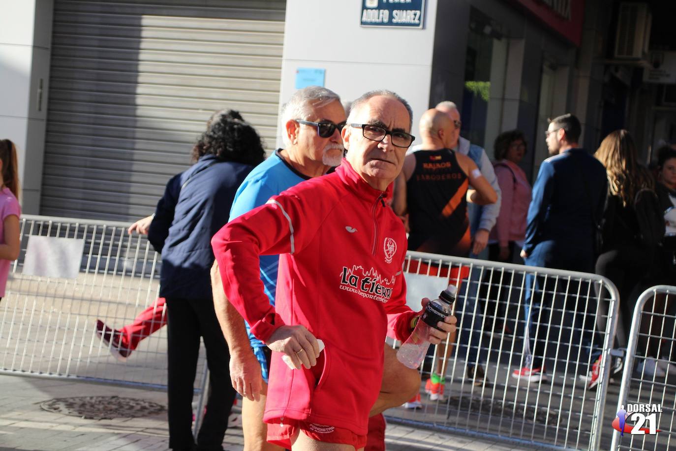 El corredor del UCAM Cartagena completa los cinco kilómetros en 15:33 minutos, por los 18:34 para la atleta del Club Atletismo Puertas Lorca