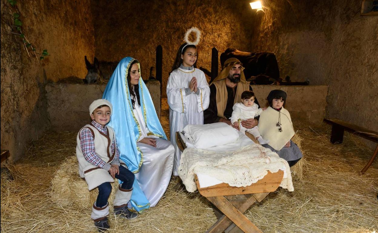 Nacimiento del Belén Viviente de El Raal.