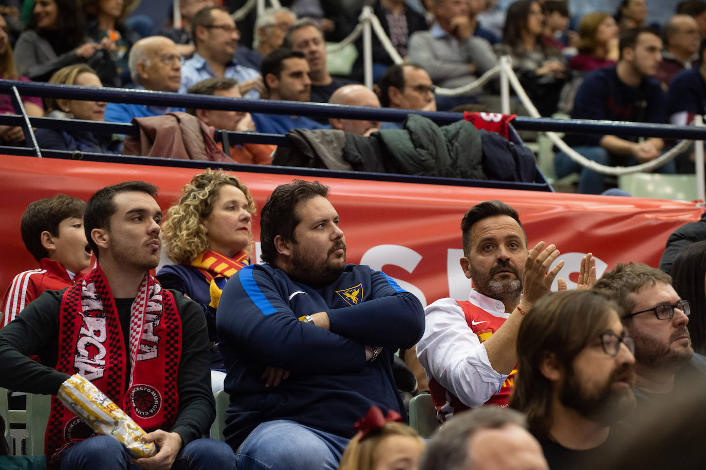 El UCAM cedió por la mínima un desastroso partido contra un Bilbao menos malo para sumar su séptima derrota seguida