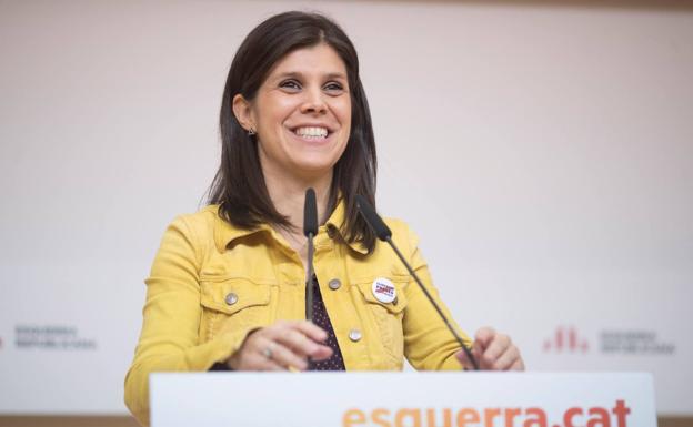 La portavoz de Esquerra Republicana de Catalunya Marta Vilalta.