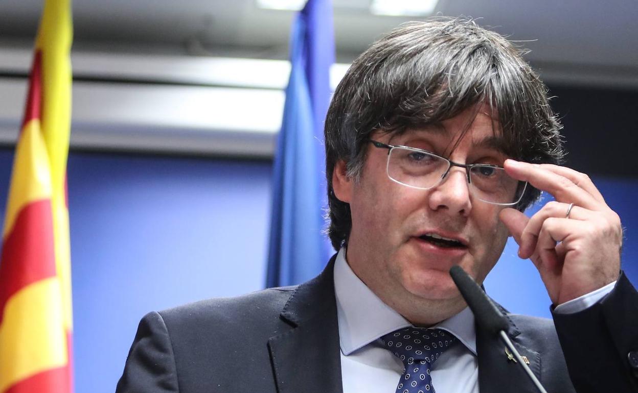 El expresidente de la Generalitat de Cataluña, Carles Puigdemont.