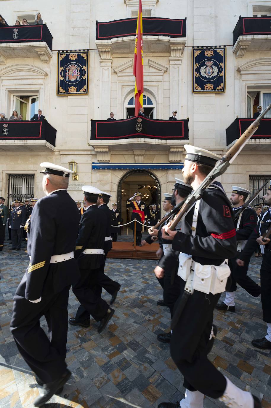 El almirante de Acción Marítima destaca la «ayuda» durante la DANA y las misiones para «garantizar la seguridad» de España. 