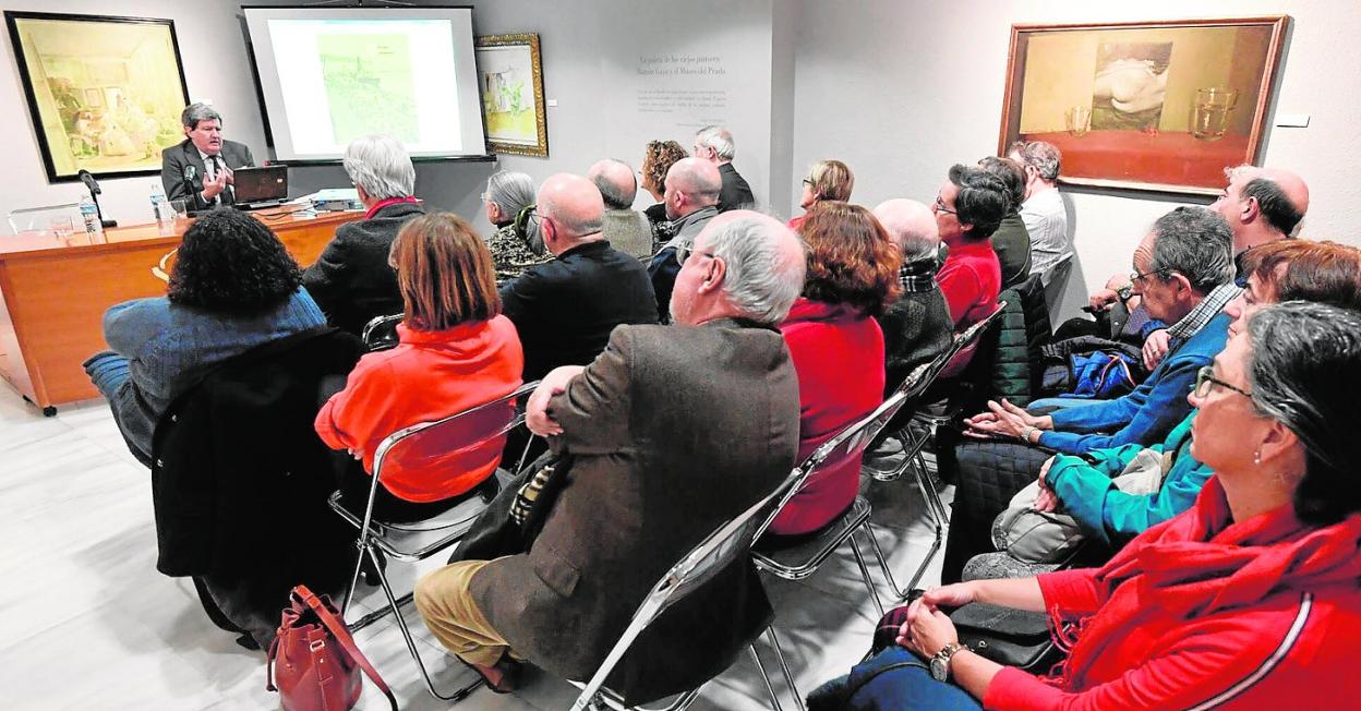 Juan Manuel Bonet recuerda a Gaya como «pintor errante»