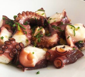 PULPO A LAS DOS COCCIONES