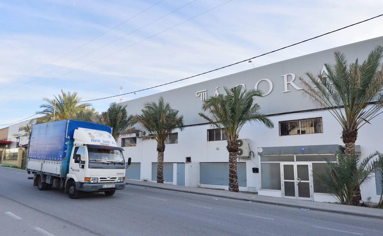 Exteriores de la sala Ágora, en Molina de Segura.