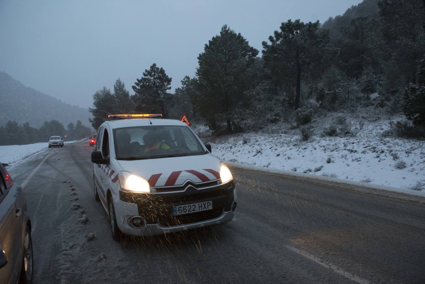 El temporal afecta sobre todo al Noroeste y al Altiplano, con precipitaciones y fuertes rachas de viento