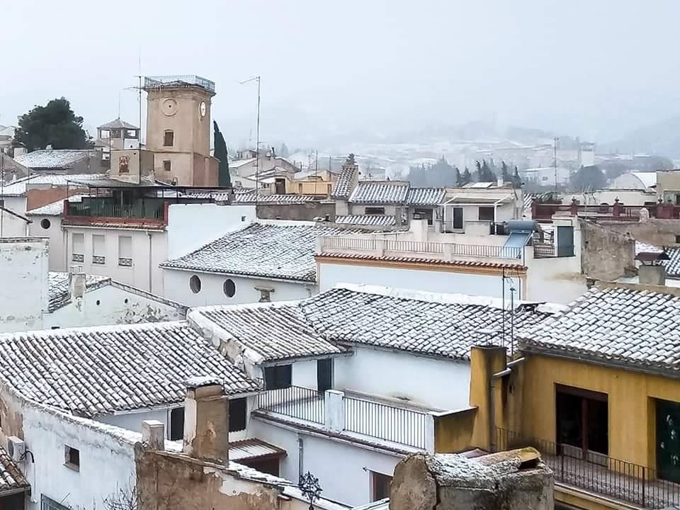 Panorámica de Caravaca, esta mañana.