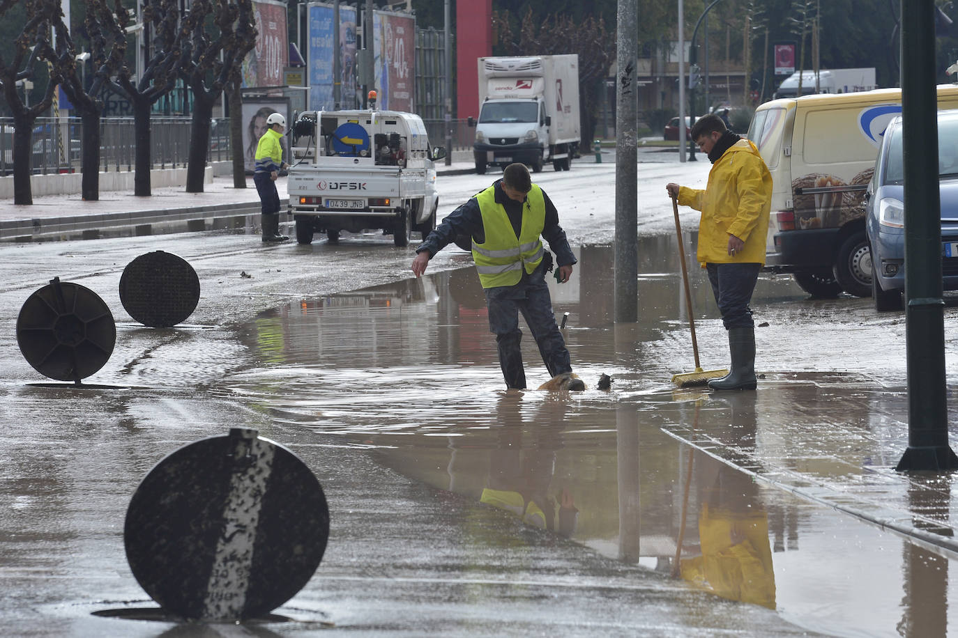 La rambla de Espinardo es otro de los puntos que siempre acaba peor parado en el municipio