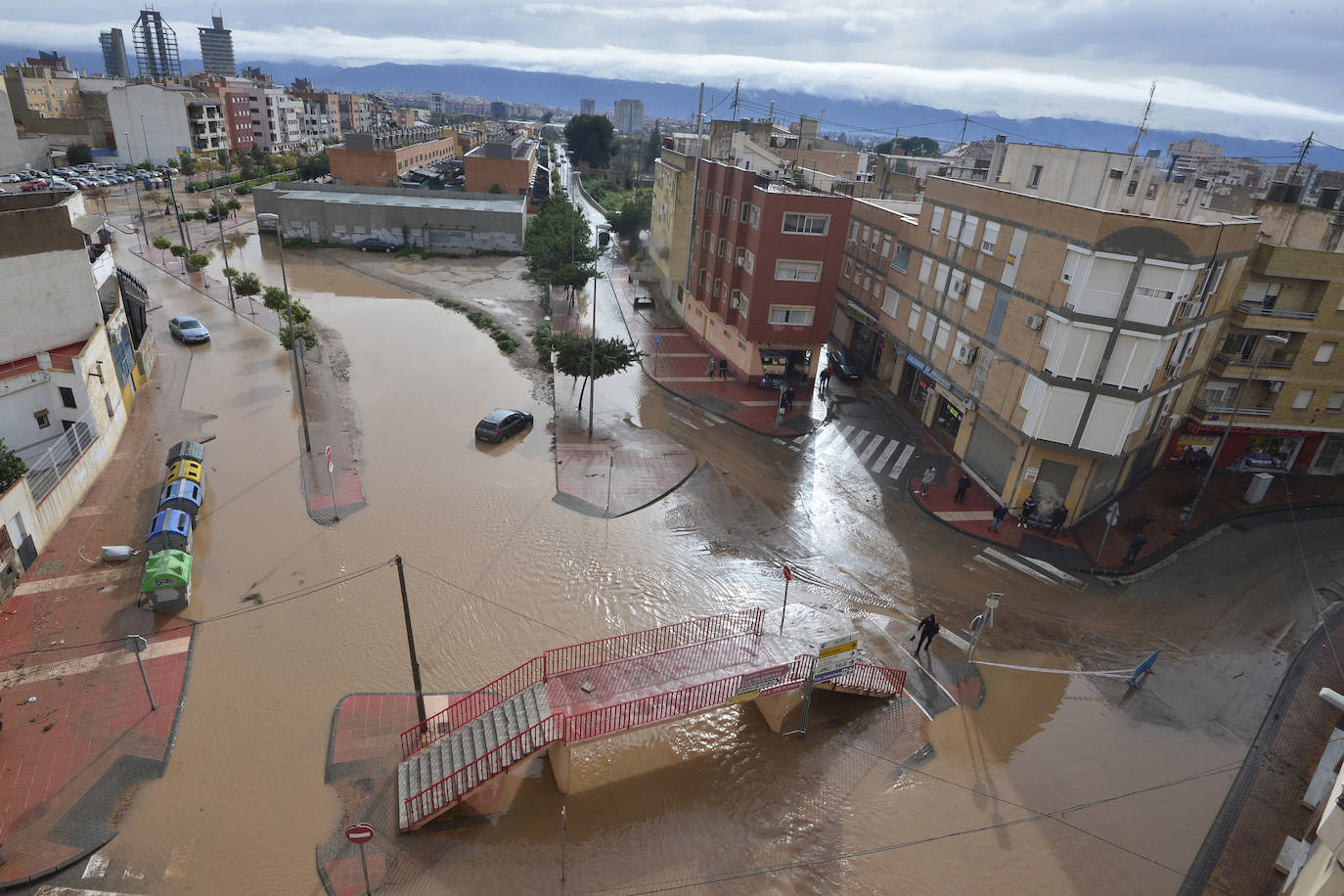 La rambla de Espinardo es otro de los puntos que siempre acaba peor parado en el municipio