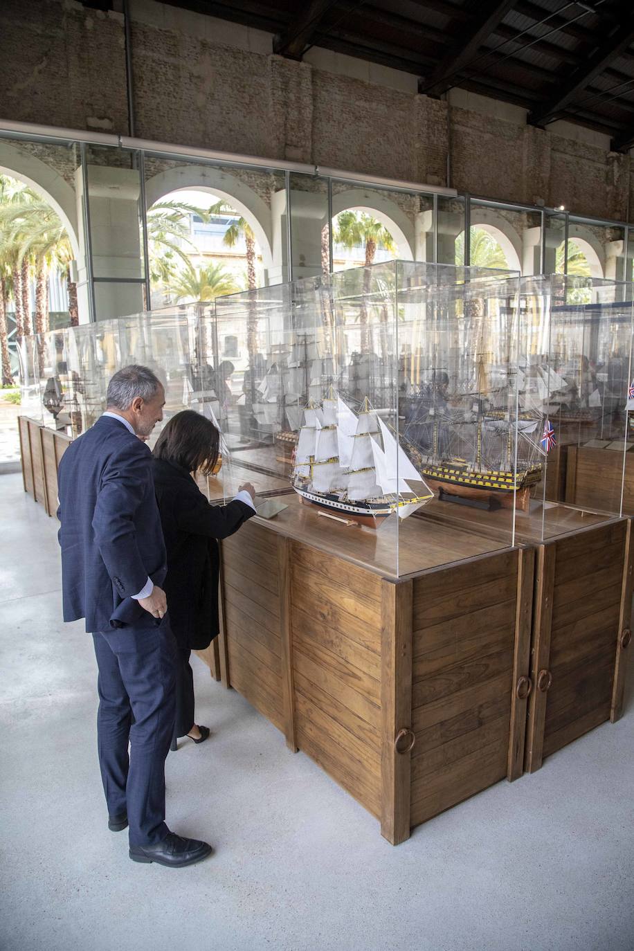 La colección 'Julio Castelo Matrán-Fundación Mapfre', que está compuesta por 40 maquetas, se puede visitar desde este martes