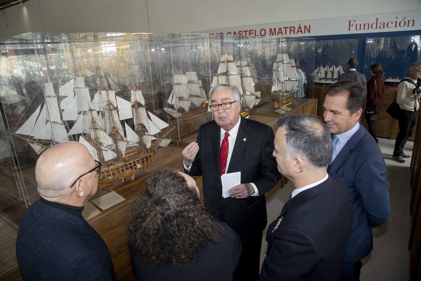 La colección 'Julio Castelo Matrán-Fundación Mapfre', que está compuesta por 40 maquetas, se puede visitar desde este martes