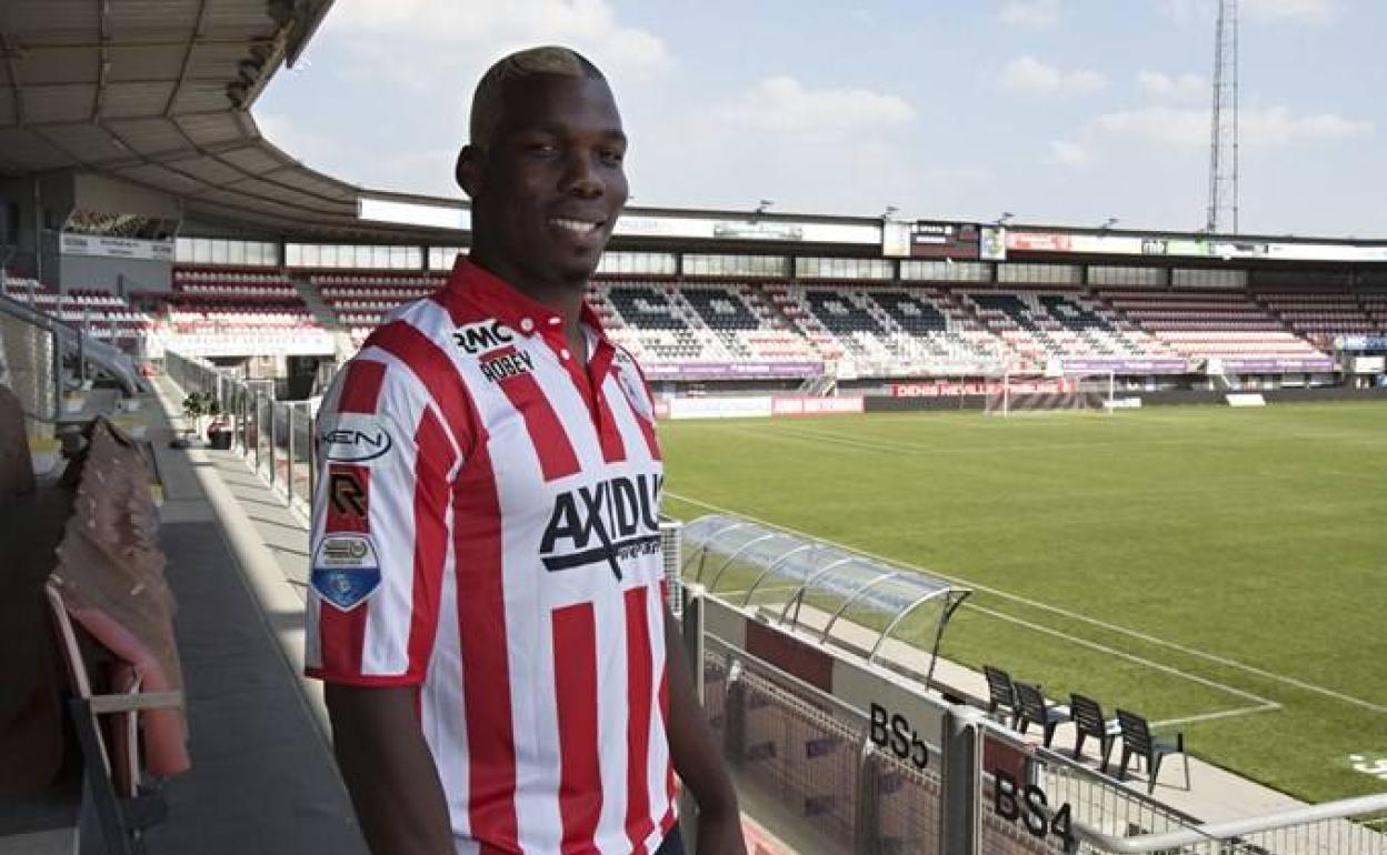 Mathias Pogba, con el Sparta de Rotterdam. 