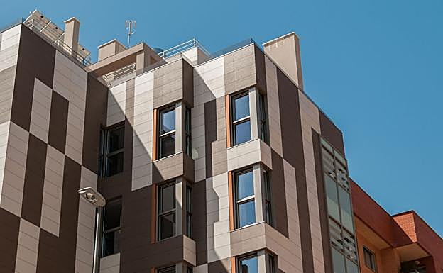 Edificio residencial Alma Verde I, en la ciudad de Murcia, el primero de la Región certificado con el Sello Verde de GBCe. 