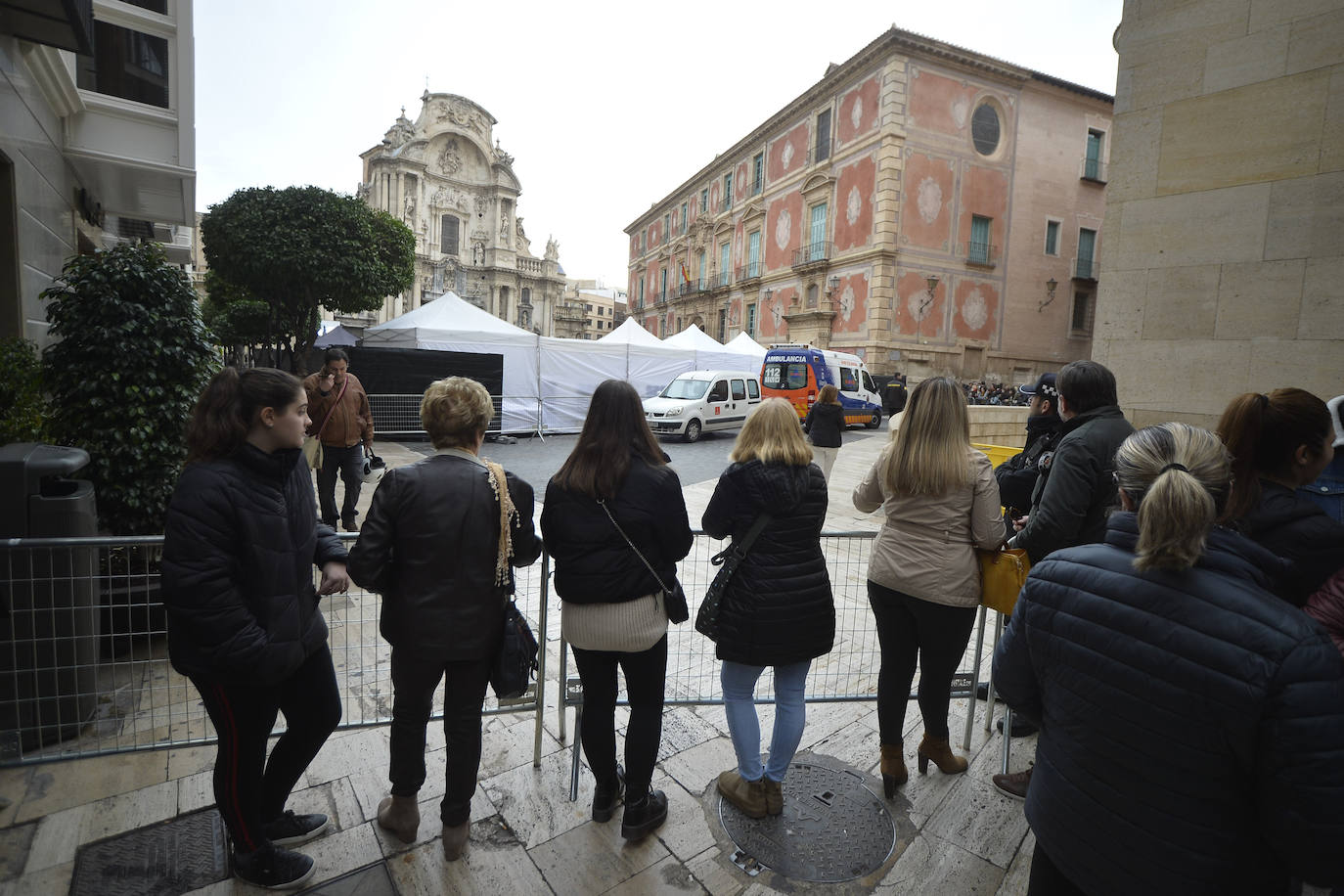 Fotos: &#039;MasterChef&#039; blinda el entorno de la Catedral de Murcia