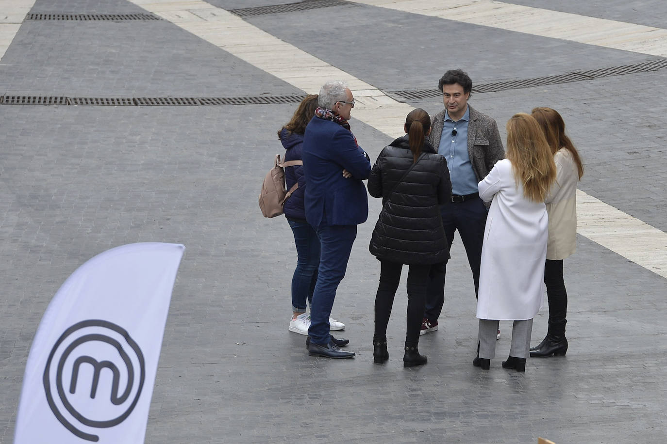 Fotos: &#039;MasterChef&#039; blinda el entorno de la Catedral de Murcia