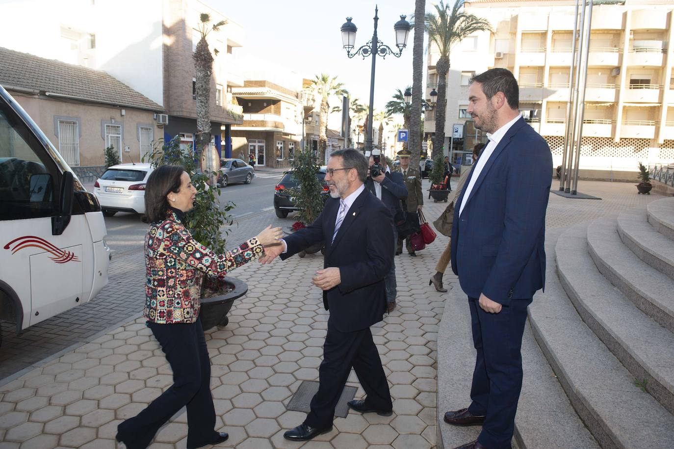 Fotos: Margarita Robles confirma el contrato de compra de los 24 aviones Pilatus de entrenamiento para la AGA