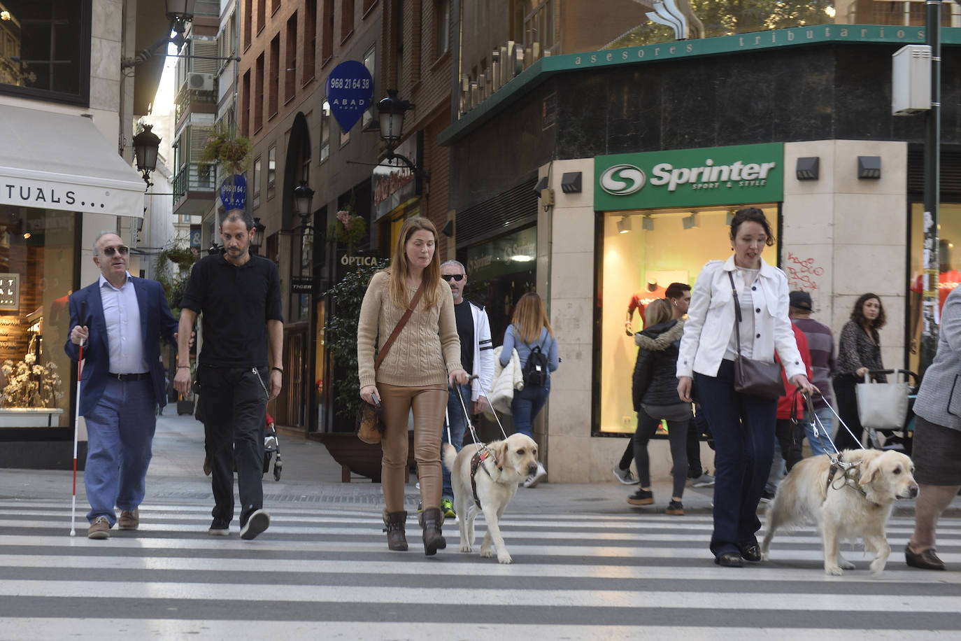 Fotos: Pasear totalmente &#039;a ciegas&#039; por Murcia
