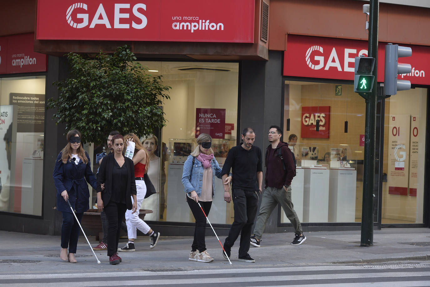 Fotos: Pasear totalmente &#039;a ciegas&#039; por Murcia
