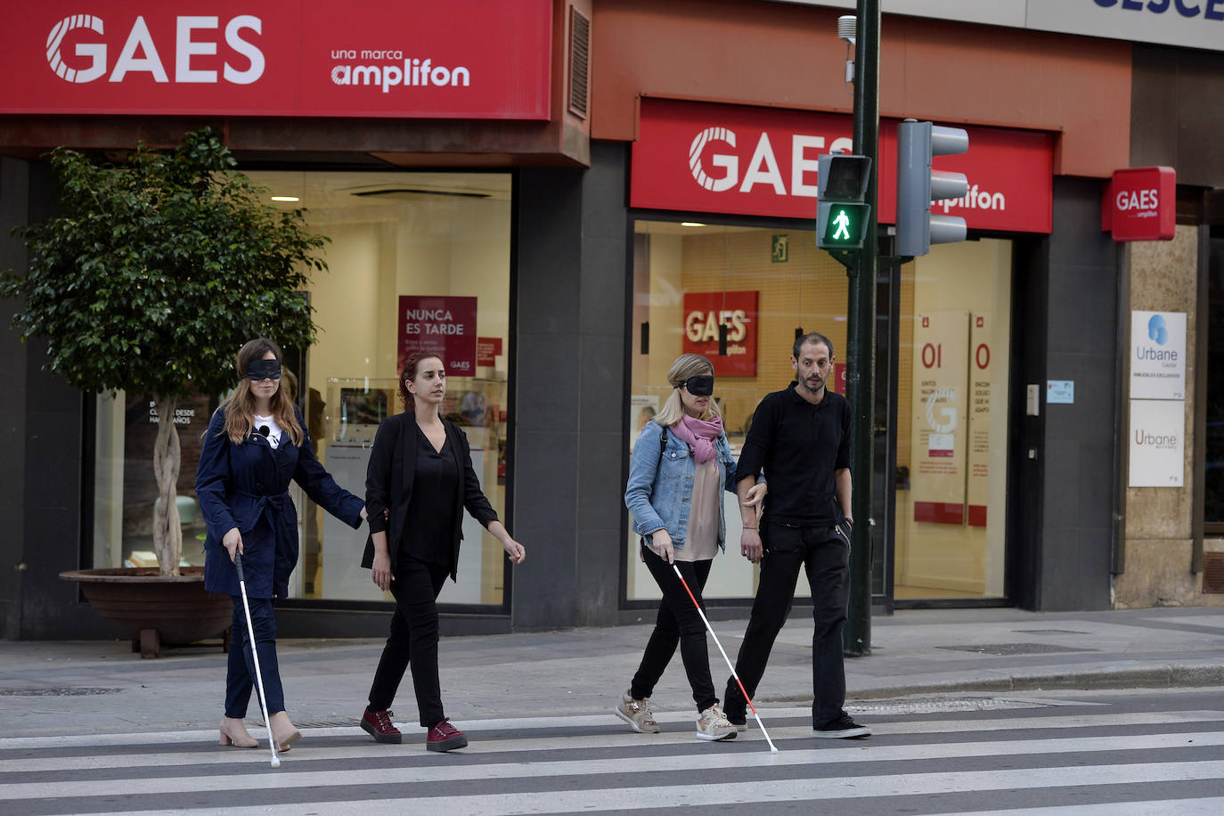 Fotos: Pasear totalmente &#039;a ciegas&#039; por Murcia