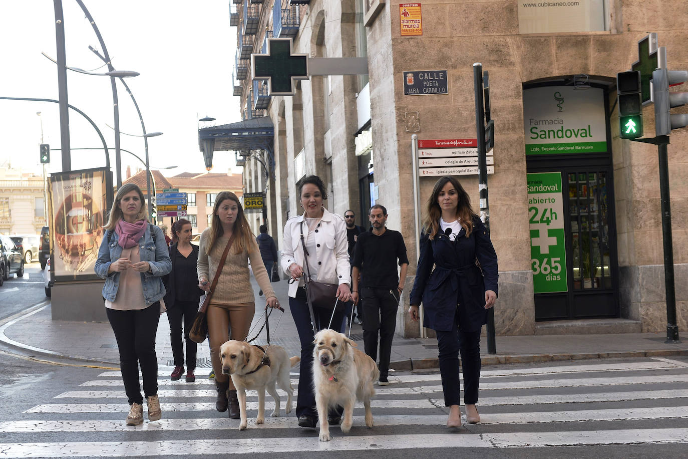Fotos: Pasear totalmente &#039;a ciegas&#039; por Murcia
