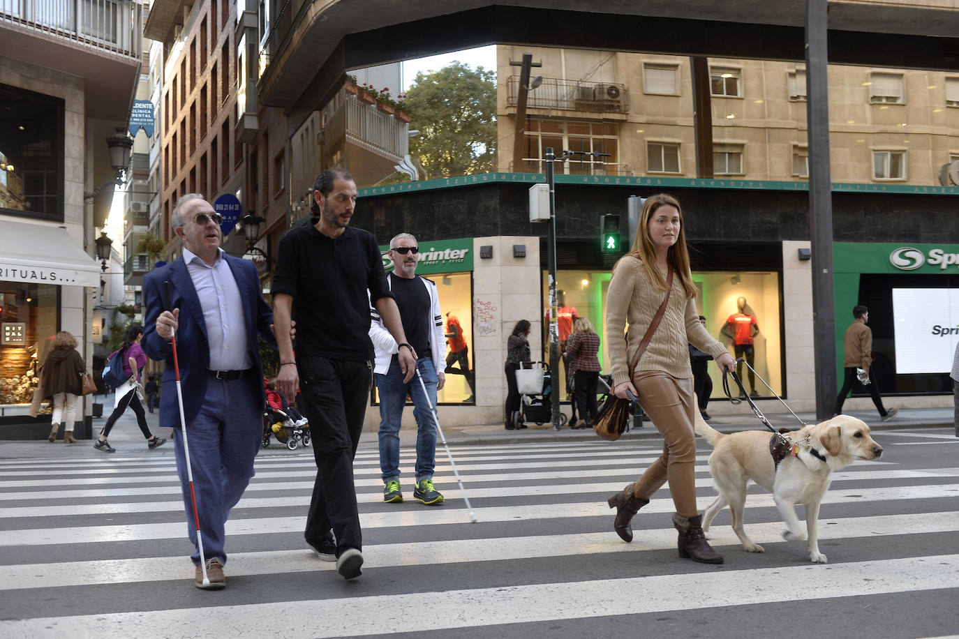 Fotos: Pasear totalmente &#039;a ciegas&#039; por Murcia