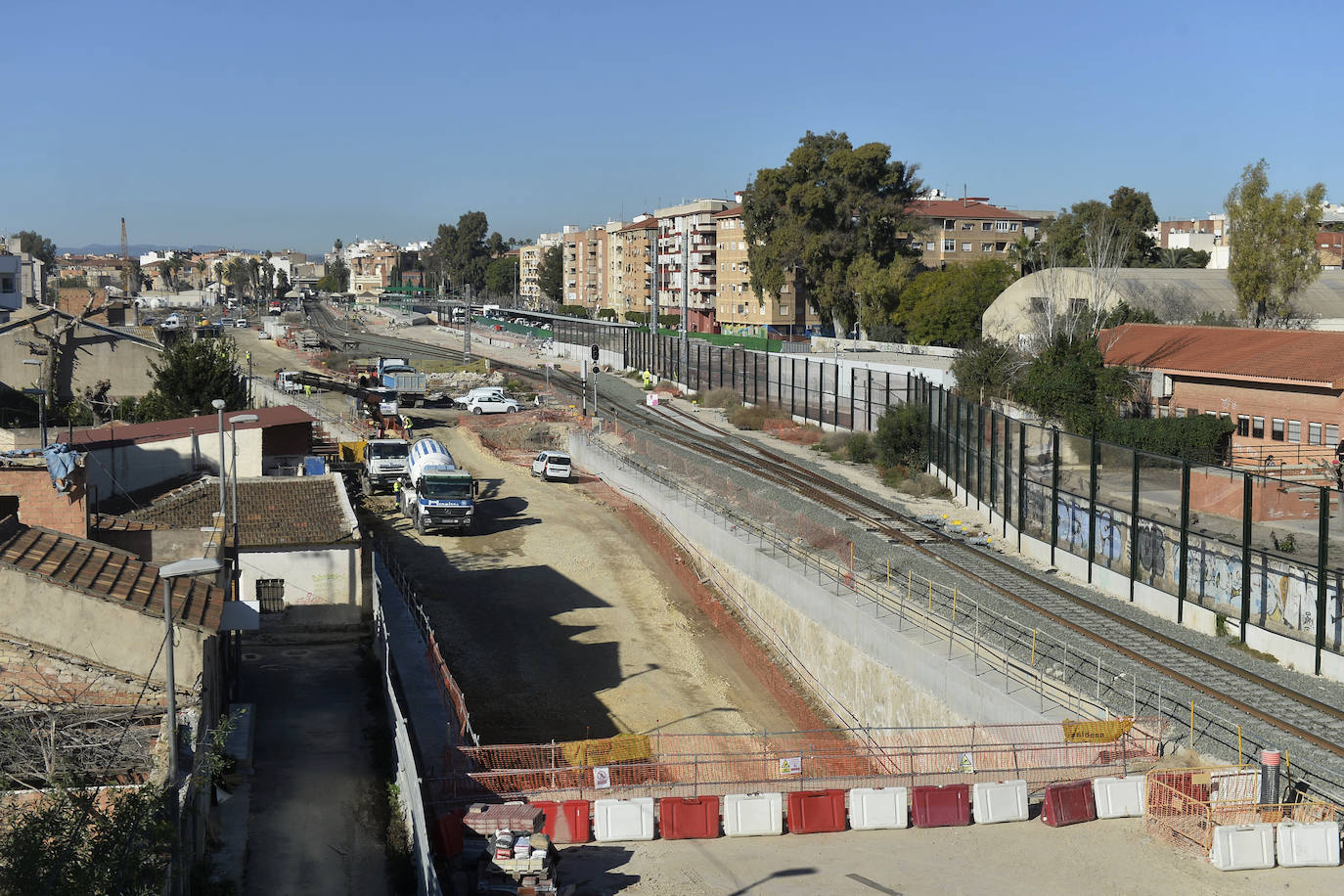 Fotos: Las obras para la llegada del AVE a Murcia no estarán concluidas hasta el verano de 2021