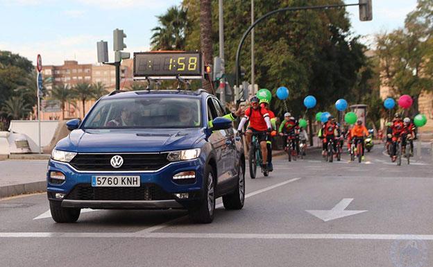 El T-Roc portó el cronometro de la carrera.