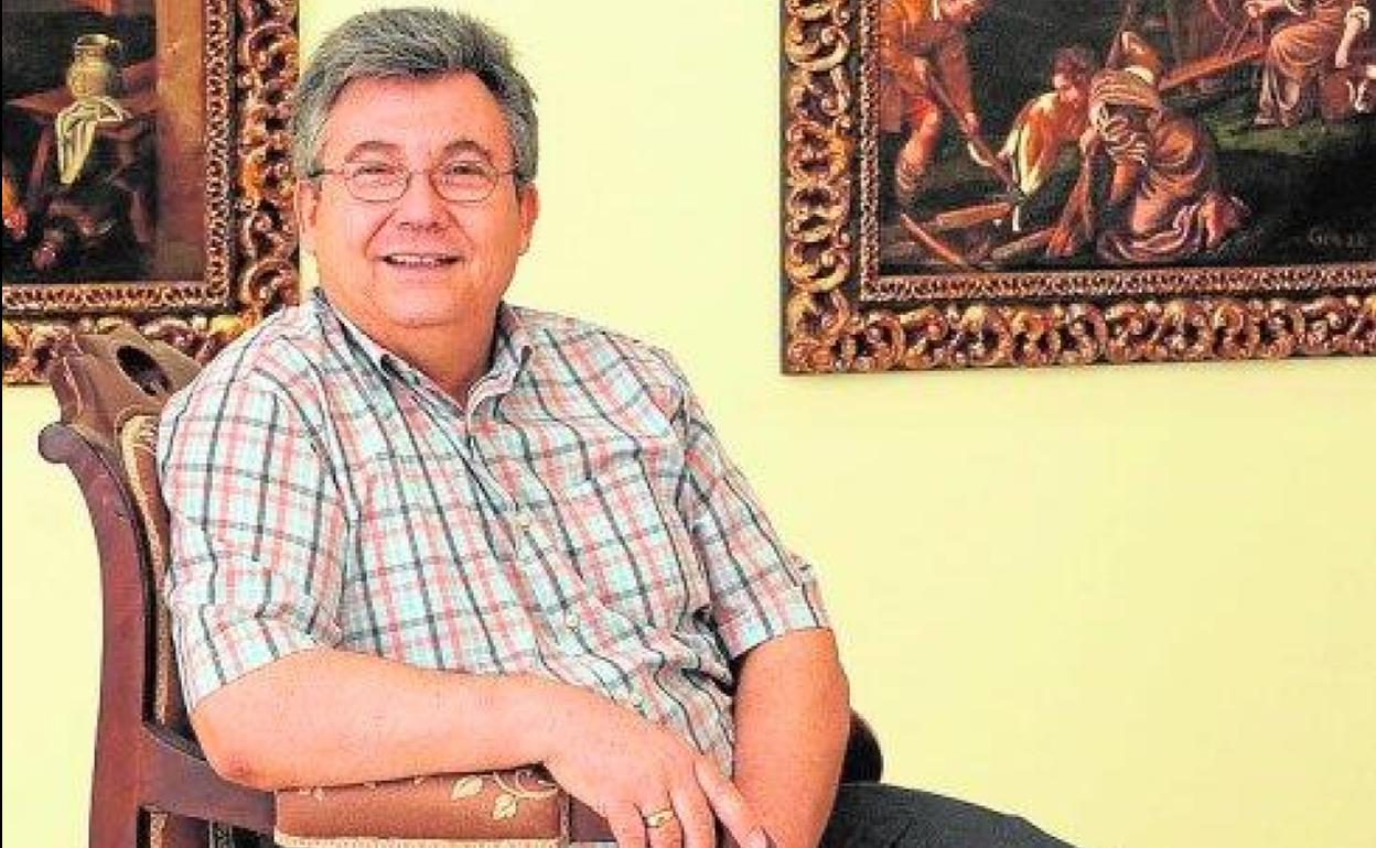 Alfonso Ortega, único procesado en el caso, en su fundación de Cehegín.