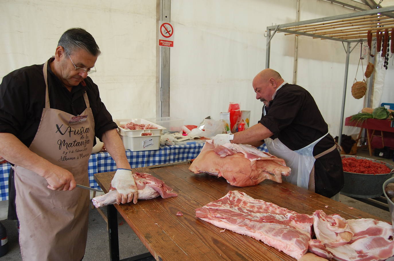 Fotos: 1.000 kilos de matanza en Alhama