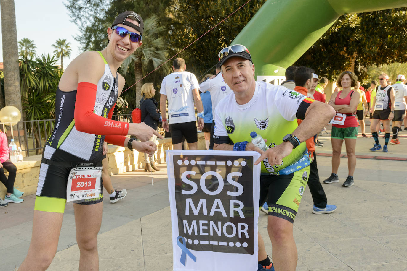 El atleta del Grupo Alcaraz se lleva la V Carrera CEI & Save the Children con un tiempo de 31:33 minutos, por los 38:57 para la atleta del Inassa Premium en los 10 kilómetros