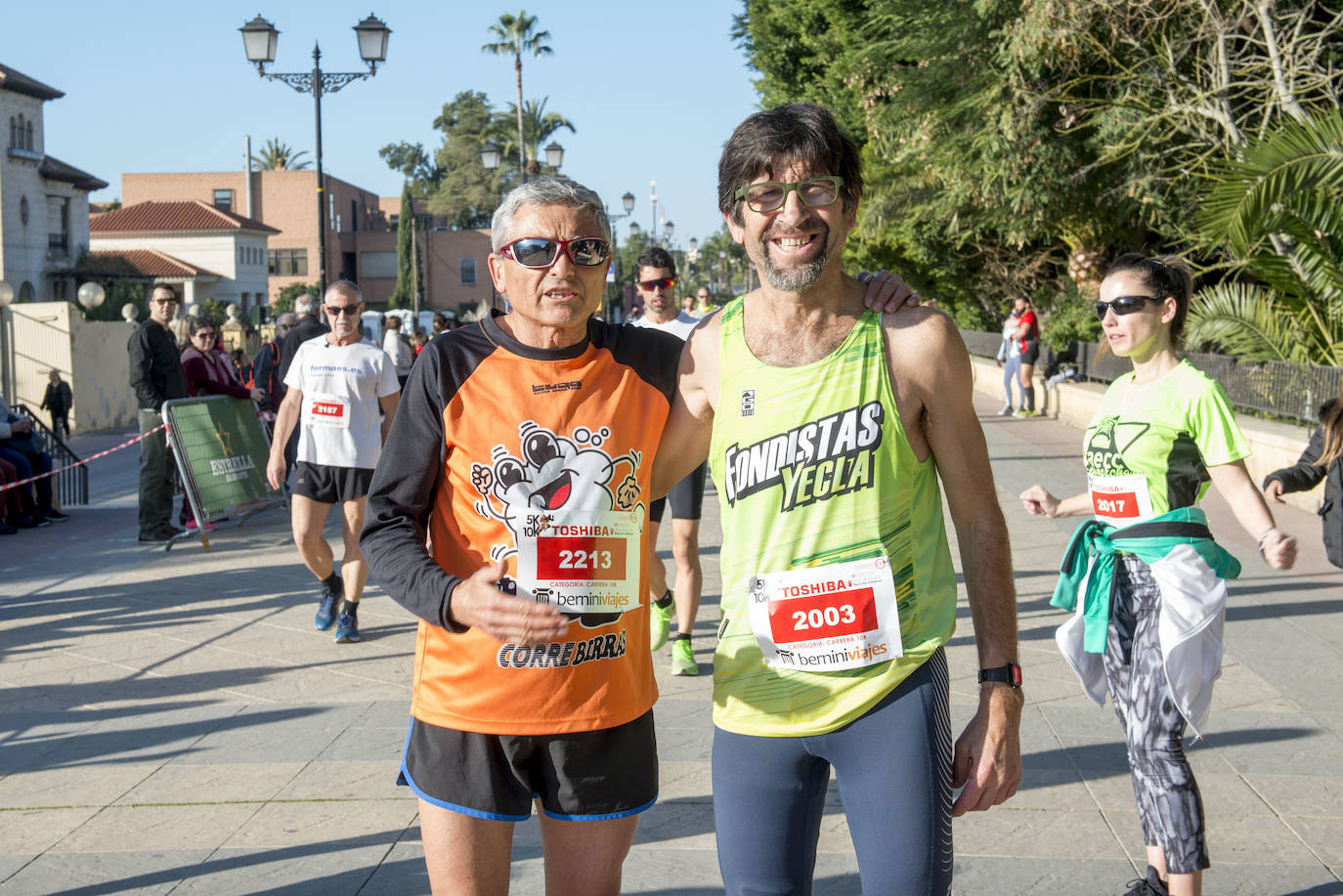 El atleta del Grupo Alcaraz se lleva la V Carrera CEI & Save the Children con un tiempo de 31:33 minutos, por los 38:57 para la atleta del Inassa Premium en los 10 kilómetros