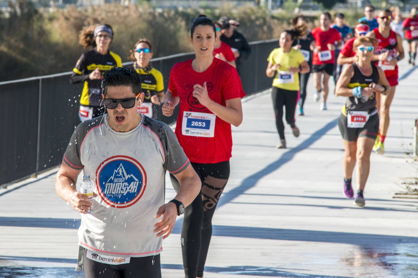 El atleta del Grupo Alcaraz se lleva la V Carrera CEI & Save the Children con un tiempo de 31:33 minutos, por los 38:57 para la atleta del Inassa Premium en los 10 kilómetros