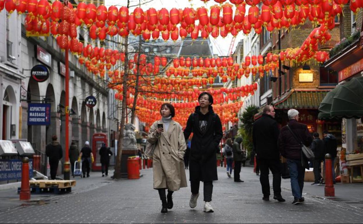 Chinatown, el barrio chino en Londres 