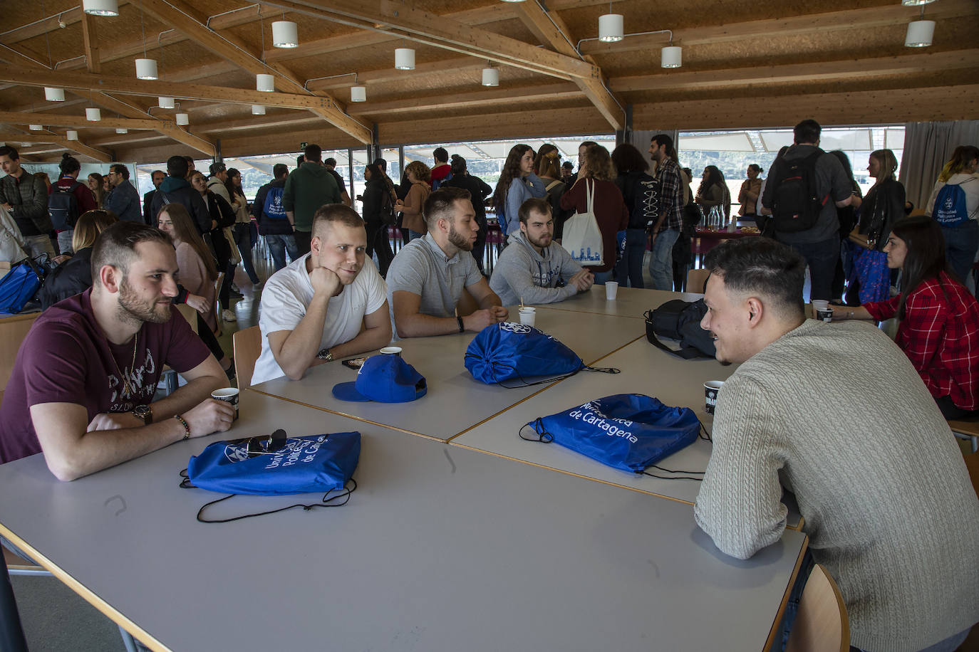 Fotos: La UPCT recibe este curso a un número récord de estudiantes de movilidad internacional