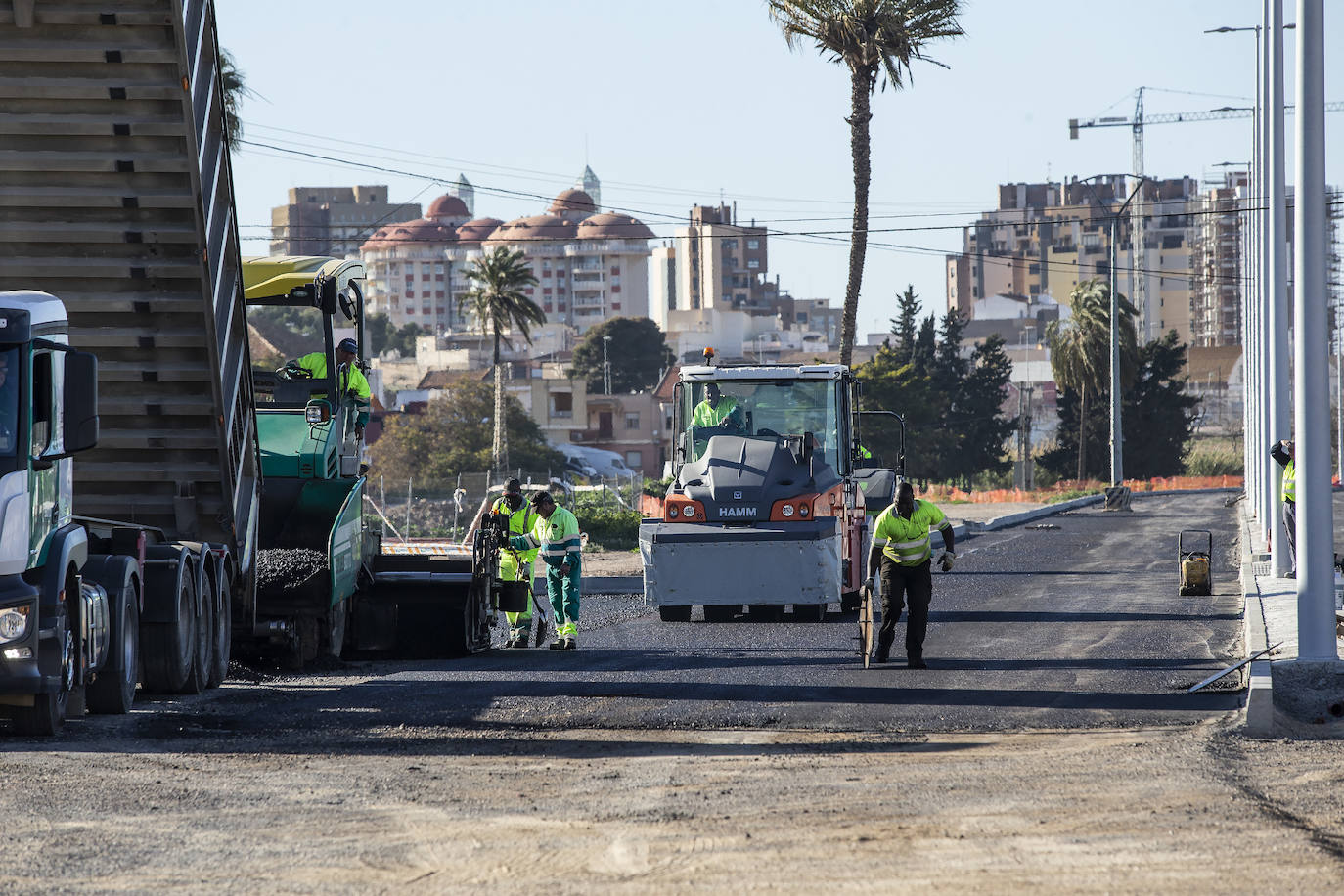 Fotos: El vial del Plan Rambla estará en un mes, tras un año de obras