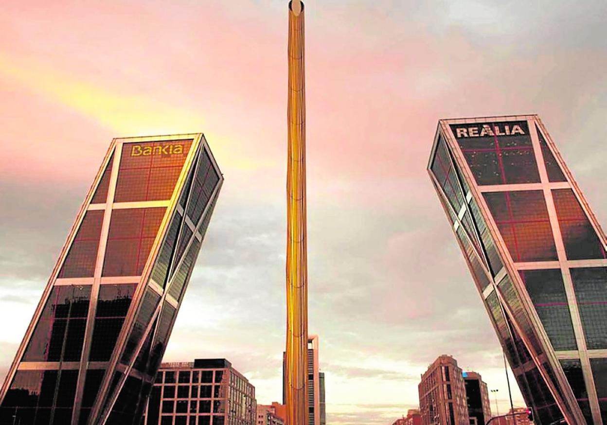 Edificio de Bankia en Madrid. 